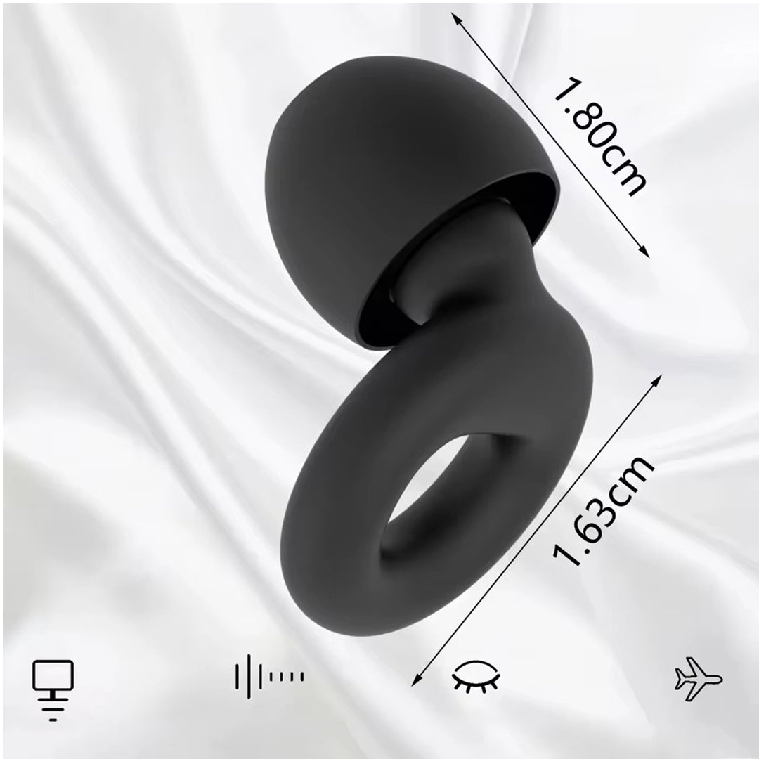 Bouchons d'oreilles haute qualité à réduction de bruit - Taille adaptable et Confort optimal