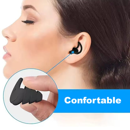 Bouchons d'Oreilles Triple réduction de bruit 40dB - Confort Optimal